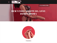 Tablet Screenshot of annydominadora.com